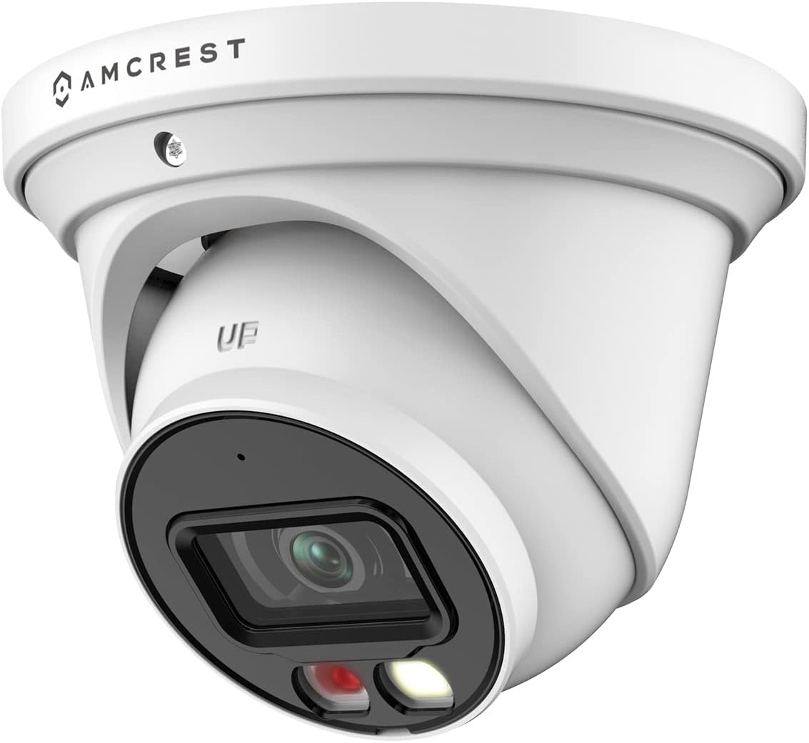 Amcrest 5MP AI Turret IP PoE outdoor security camera